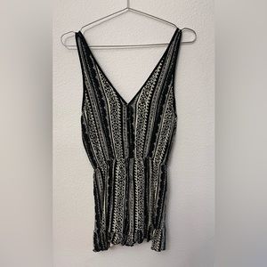 V-Neck / V-Back Romper